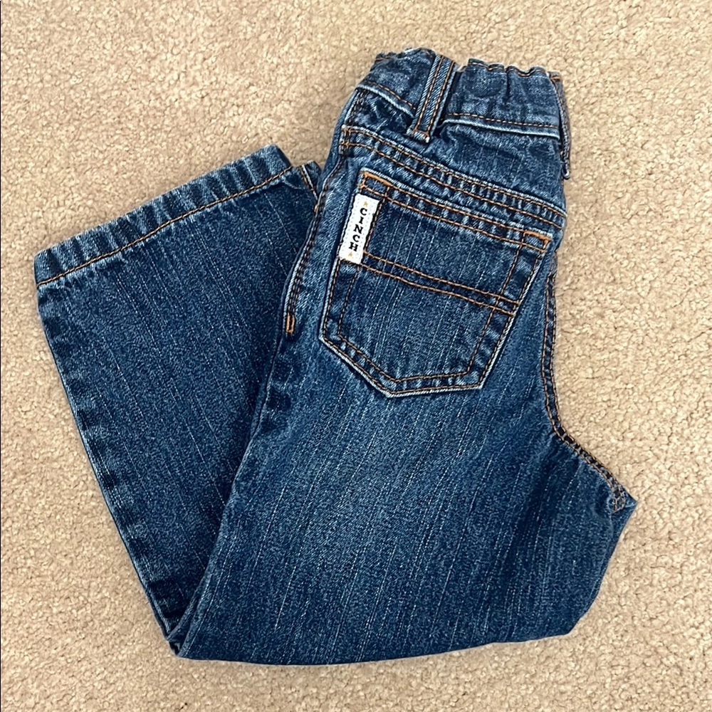 4T Toddler/Boy Cinch White Label Denim Jeans - Basically New!